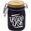 Money Box Tattoo Cash White Money Gift Idea Black L