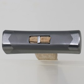 KAKURI Chisel Hammer 4 oz (115g) Japanese Woodworking Carpenter Hammer for Chisel, Plane, Nail, Heavy Duty Japanese Carbon Steel Square Head Sivler, Made in JAPAN