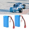 7.4V 1500mAh 15C Lipo Battery with Charging Cable Rechargeable Lithium