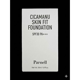 Parnell Cicamanu Skin Fit Foundation 30ml / 파넬 시카마누 스킨 핏 파운데이션 30ml