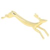 4Pcs Chopstick Rest Smoother Surfaces Reusable Cute Animal Design Gold
