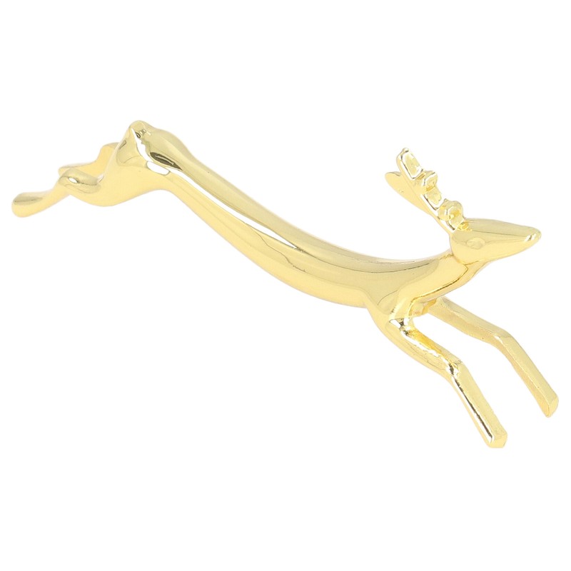 4Pcs Chopstick Rest Smoother Surfaces Reusable Cute Animal Design Gold
