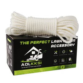 AOLKKSI 1 Pack 3.5 mm 10 Meters Lawn Mower Pull Start Cord Replacement, Recoil Starter Rope for Husqvarna STIHL Craftsman Chainsaw Trimmer