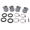 Type B Hose Adapter with Collar Replacement for Intex FIT