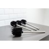 WENKO Set of 4 Toilet Brushes with Stainless Steel Handles