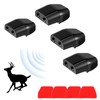 Exbrith Pack of 4 Car Deer Warning Deer Whistle Ultrasonic