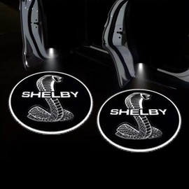 KLIFE LIMITED  2Pcs LED Car Door Projector Welcome Light for Honda Civic/Accord/CR-V/Fit/HR-V/Vezel/Odyssey:_SHELBY COBRA