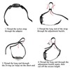 Dog Collar Replacement Strap,Replacement Collar for Training Shock Collar Reflective