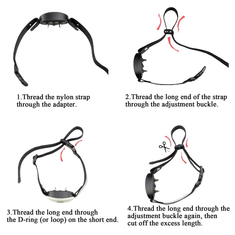 Dog Collar Replacement Strap,Replacement Collar for Training Shock Collar Reflective