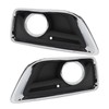 1pair Fog Light Cover Grille Bezel Left Right Fog Light