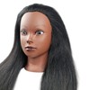 100% Real Hair Braiding Mannequin Head, Black Mannequin Head for