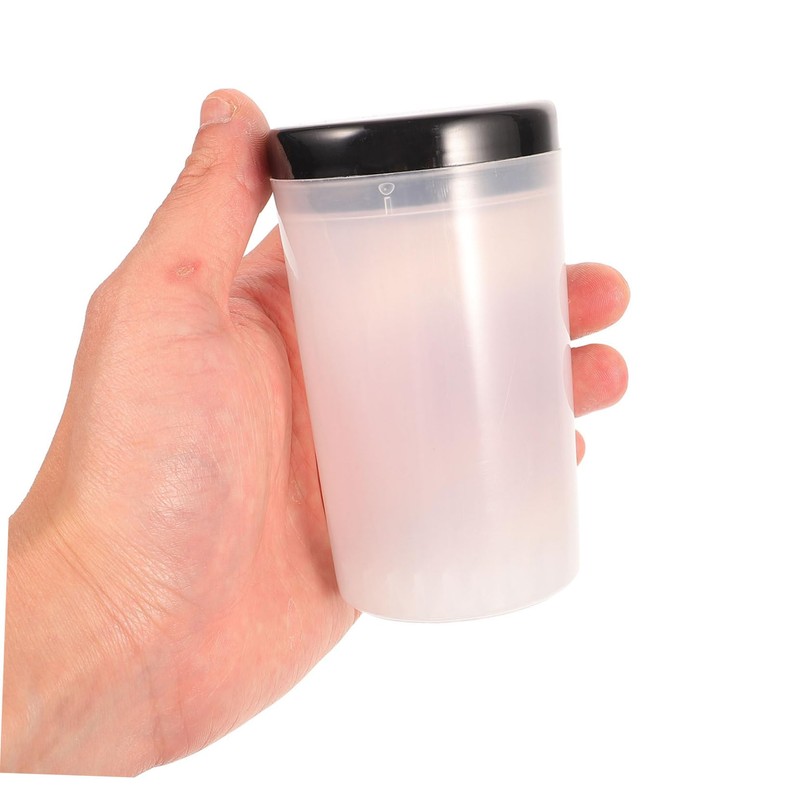 Baluue Portable Crystal Pen Wash Cup for Artists Nail Pen