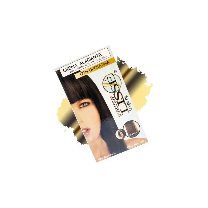 Lissé Loquay Crema Alaciante Permanente Cabello Con Queratina Sin Formol