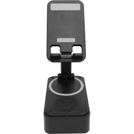 Bluetooth Speaker with Phone Stand, Foldable Angle & Height Phone Charger Stand
