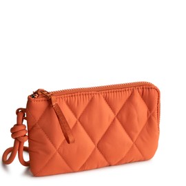 Vera Bradley Women's Nylon Zip Wristlet, Potter's Clay