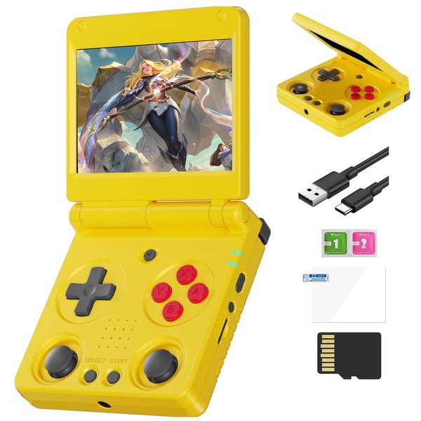 Ayhgicxt RG 34XXSP Retro Handheld Game Console Linux 3.4 inch