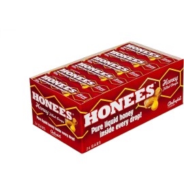 Ambrosoli Honees Honees Honey Filled Drops, Honey Cough Drops with Real Honey-Natural Sore Throat