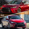 Headlight Assembly for Toyota Camry 2015-2017 Black Housing Amber Reflector