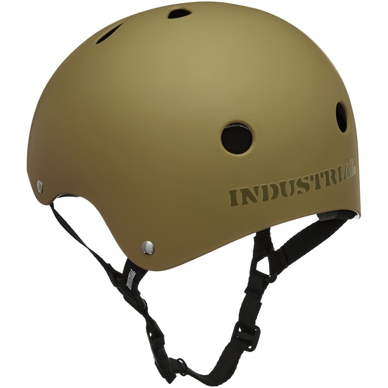 INDUSTRIAL HELMET ARMY GREEN XL: Head Circumference Approx. 24.4 inches