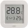 infactory Luftfeuchtigkeitsmesser: 6er-Set Mini-Thermo-/Hygrometer, Komfort-Anzeige, LCD, Bluetooth, App (Innenraum Thermometer,