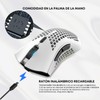 K SNAKE Ratón Ergonómico para Juegos con dpi Ajustable 800/1200/3000,