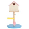 Hamster Loft Toy Wooden Durable Odorless Hamster House Climbing Ladders