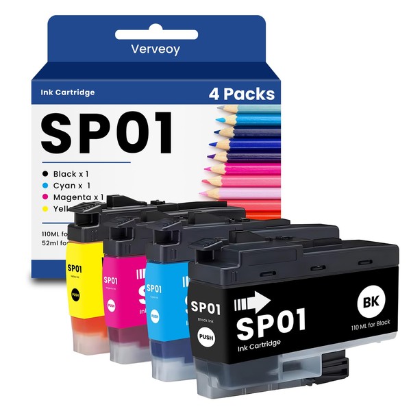 SP01 Sublimation Ink Cartridge Remanufactured SP01BK SP01CS SP01MS SP01YS Ink