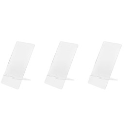 Tofficu Sets Acrylic Memo Board Simple Design Writing Board Reusable Message for School Office Pcs