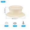 sourcing map 2pcs Pot Pan Lids Replacement Knob, Plastic Pan