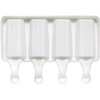 1 Pack Cute Stripe Shape Popsicle Molds Silicone Ice Pop
