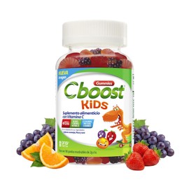 C-Boost Gomitas Kids Vitamina C - Vitaminas para niños, Nutrición, Salud, Gomitas, Gummies, Suplemento alimenticio, sin gluten - 180 gomitas - 2g c/una