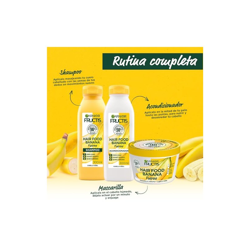 Garnier Fructis Shampoo Fructis Hair Food Banana 300Ml