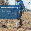 Sand Scoop for Metal Detecting, Heavy Duty Detector Scoop, Long