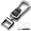EZRA Key Holder, Car Keychain, Durable Metal, Key Case, Stylish,