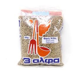 3 Alpha " small Lentils" 500 Grams Greek product