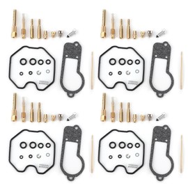 4Sets Motorcycle Carburetor Rebuild Kit Repair Parts Fit for Honda CB550/CB550K 1977‑1978