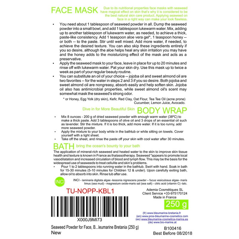 Pack Seaweed Mud – Anti-Cellulite Activation Pack * Algae Activation