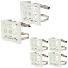 Tropchou Security Camera Mounting Hardware Cylinder Easy Stand Housing Stainless