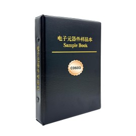 SMD Capacitor Kit - SMD Capacitors Assortment, 0603 (0.5pF-1uF), Electronic Components 90 Values x 25pcs = 2250pcs