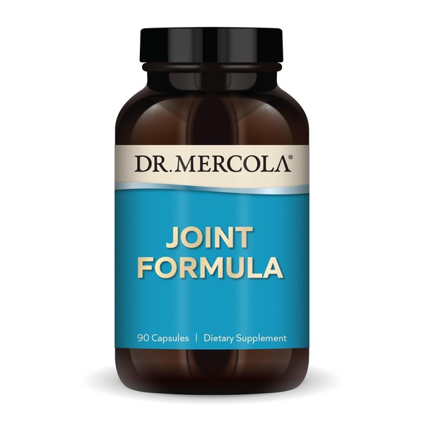 Dr. Mercola Joint Formula, 90 Servings (90 Capsules), Dietary Supplement, Supports Skin, Bone and Joint Health, Non GMO