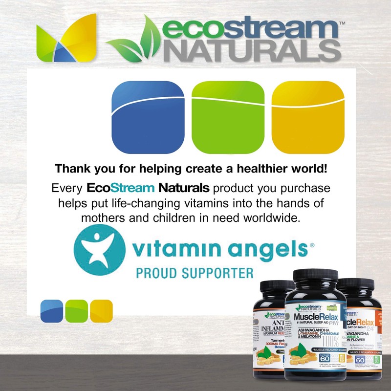 ecostream Naturals Wild Caught Omega 3 Fish Oil DPA-EPA-DHA Supplement