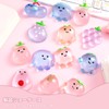 Squeeze Toy, Fruit Shape, Stress Relief, Surprise Box, Pack of