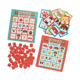 Dog Party Bingo Game - Toys - 22 Pieces