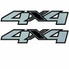 Vinylmark LLC 4x4 Decals -2008 to 2012 Fits Chevy Truck Bed