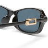 Le Specs Bamboozler Sunglasses - Black, Rectangle, Unisex, Micro 90s