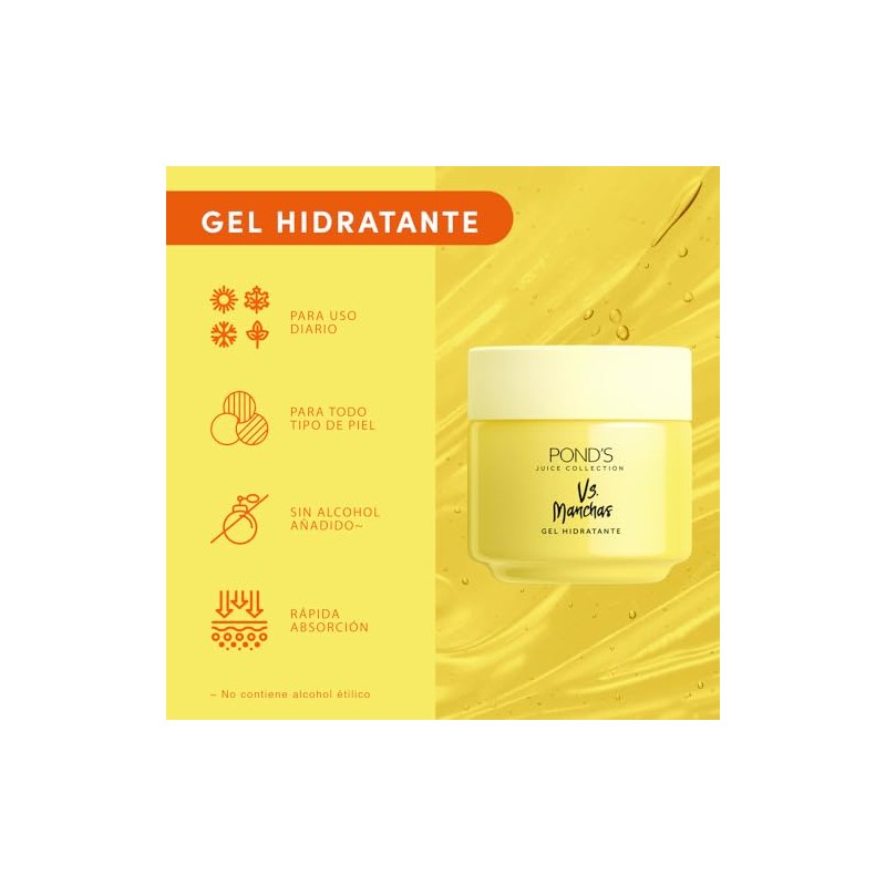 POND'S Gel Hidratante Facial Vs. Manchas Vitamina C 110g