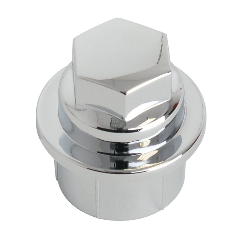 Lug Nut Covers Set - Chrome Smooth Top for 2000-2004