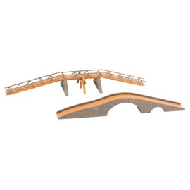 Faller 120526 H0 2 Pedestrian Bridges, Various
