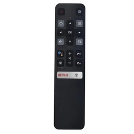 VINABTY MRC802V Replacement Voice Remote Control Compatible with TCL TV 43S6800FS 32S65A 50P8S 32S65A 40S65A 32S60A 65P8M 75P8M 55P8M 40S6500FS 50P8M 40S65A 43P715 43P7 4315 50P715 40S615 50P715 43P8M