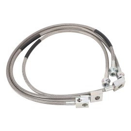 Acouto Líneas de Freno Extendidas de Acero Inoxidable Plateado 89715 para TJ YJ XJ 1987-2006, Resistentes y Confiables, Fácil Instalación